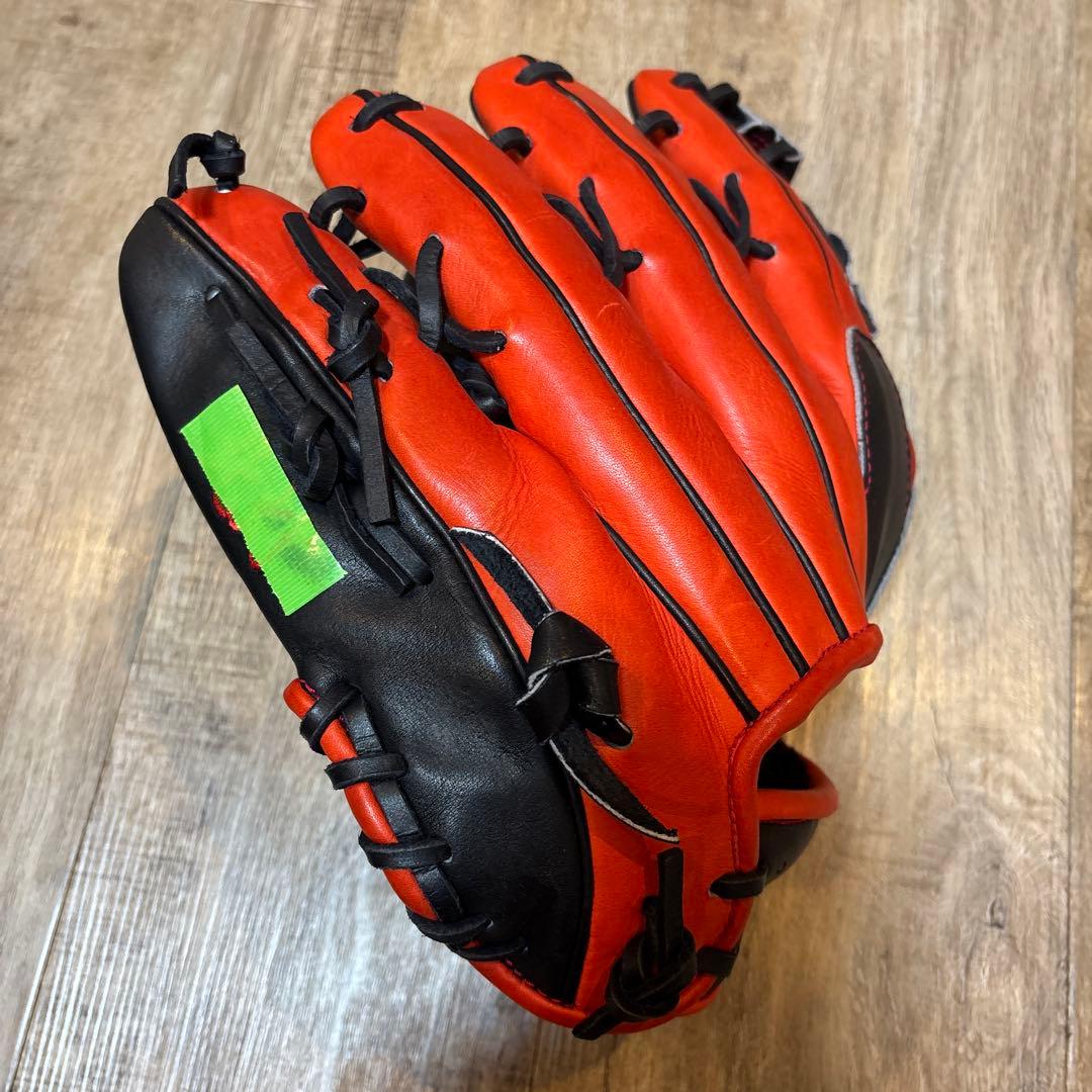 S h i pado赤黒 硬式グローブ