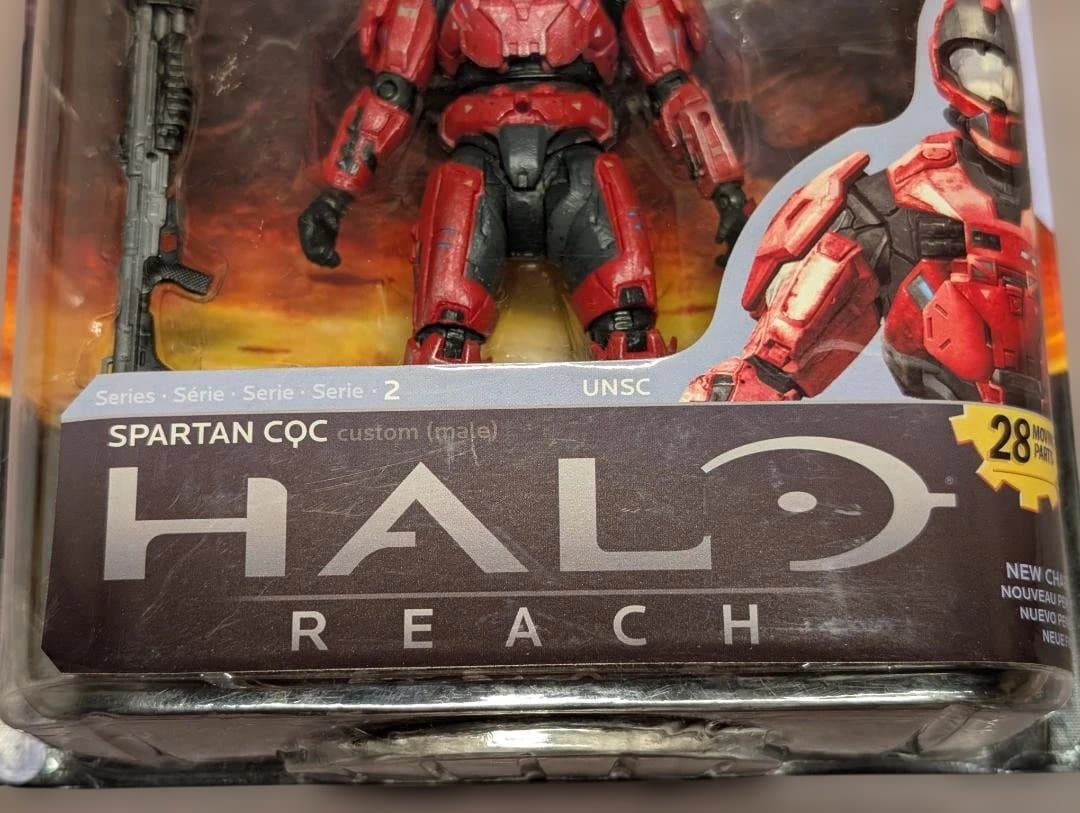 Halo Reach　CQC　赤　マクファーレントイズ　フィギュア