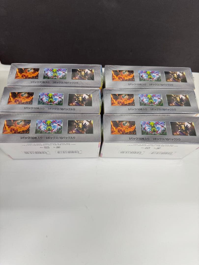 6BOX【シュリンク付き】テラスタルフェスex ポケモンカード①