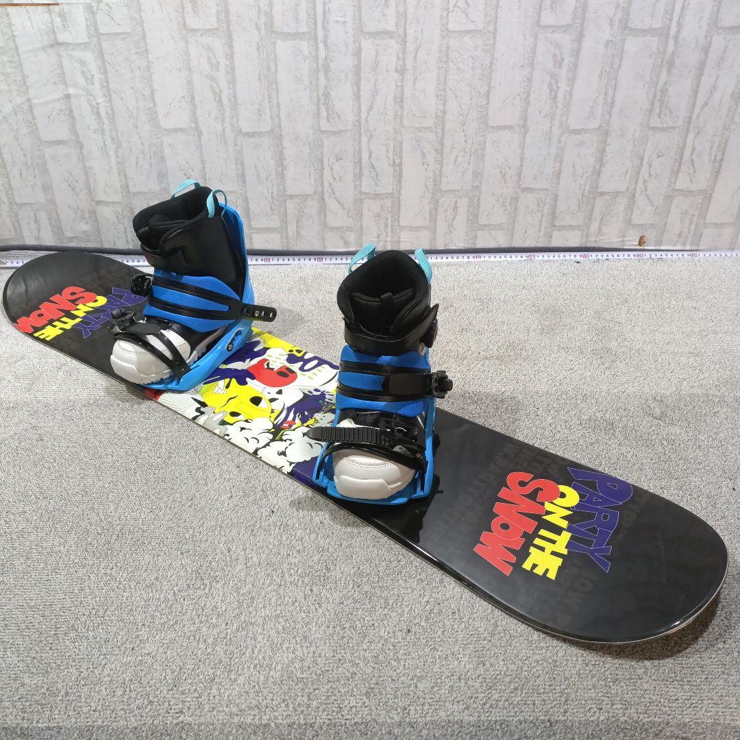 極美品■メンテ済■ボード120cm ブーツ21-22cm