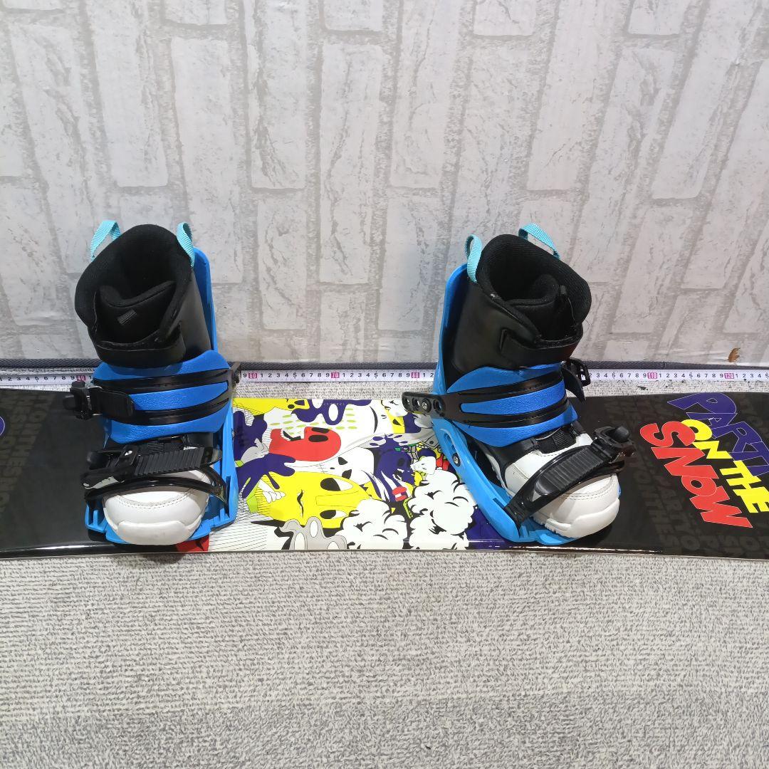 極美品■メンテ済■ボード120cm ブーツ21-22cm