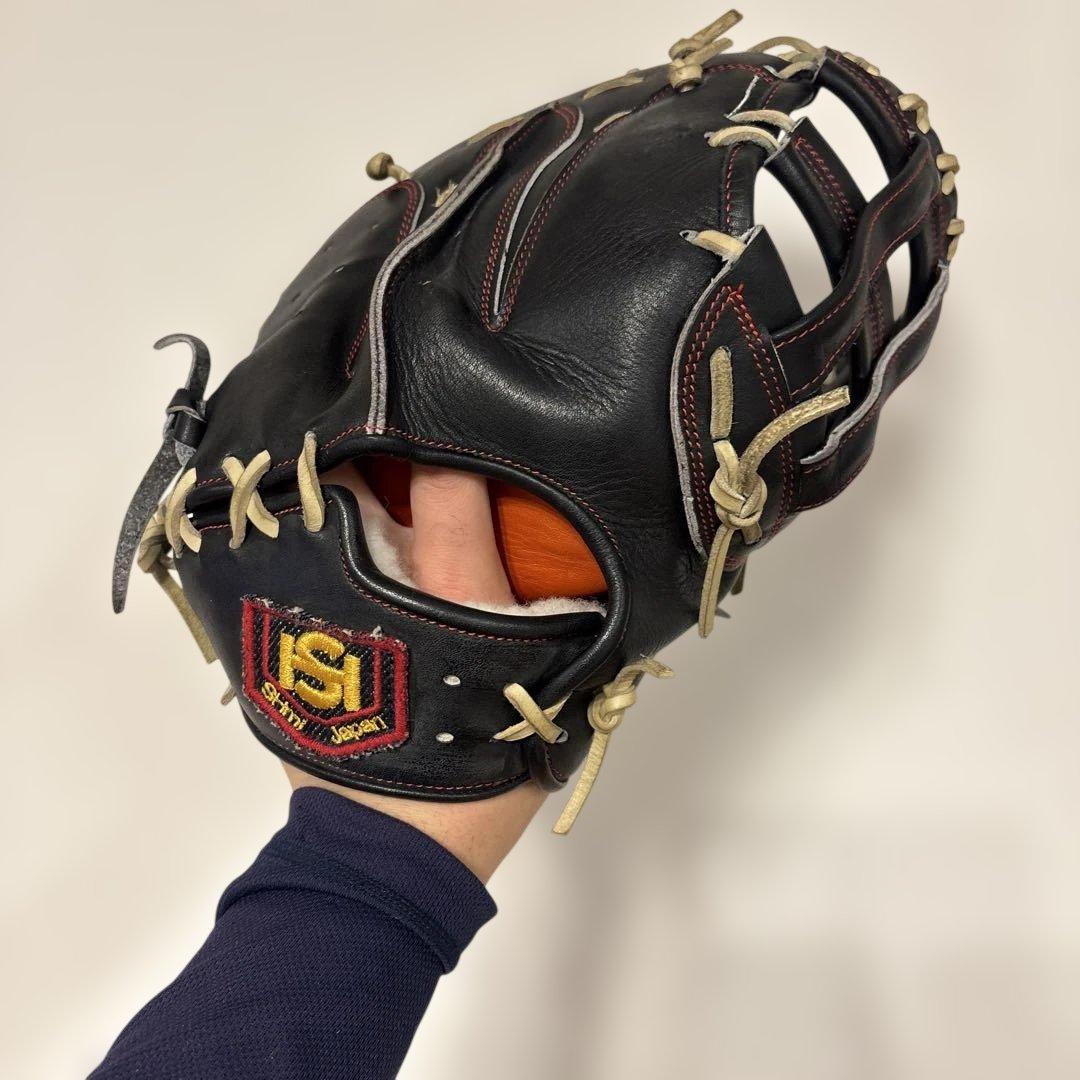 S1 硬式野球用グローブ 黒