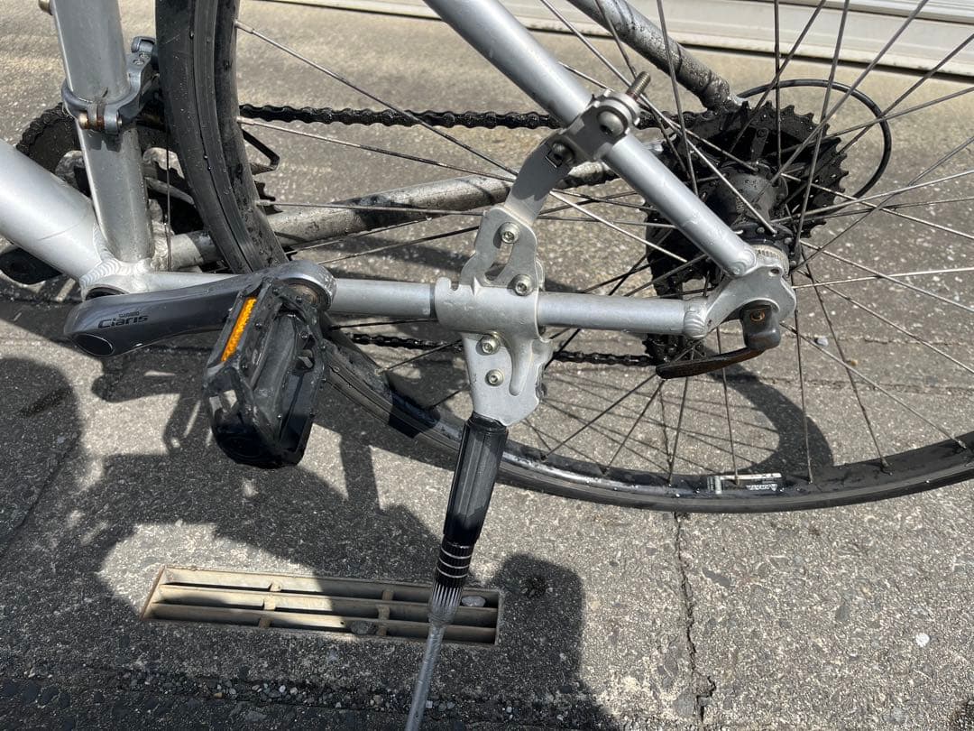 MARIN クロスバイク シルバー　ジャンク品