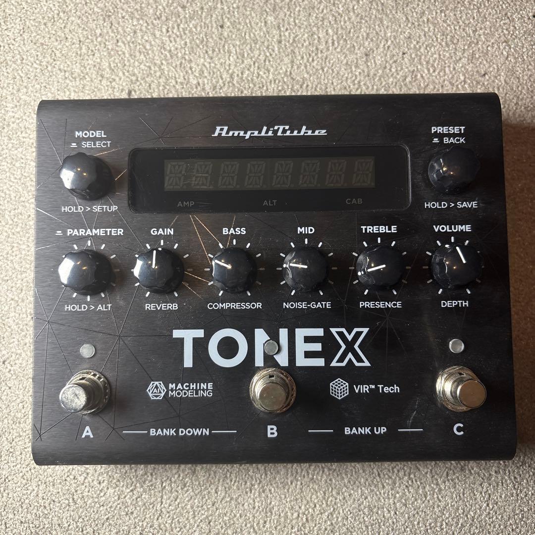 AmpliTube TONEX 登録解除済み