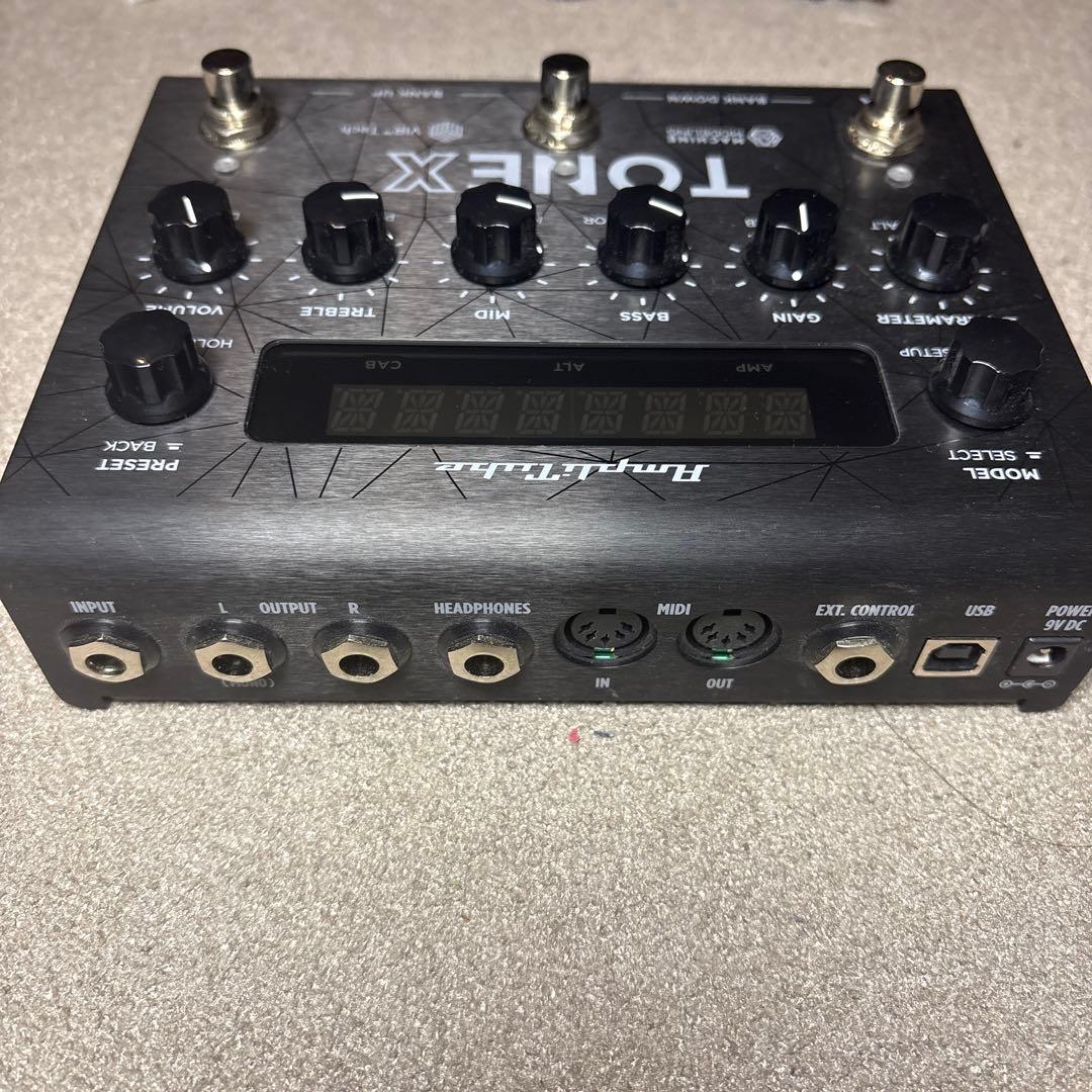 AmpliTube TONEX 登録解除済み