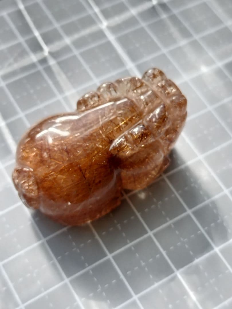 【金運財運御守】ブロンズルチル　貔貅　　４cm弱　ビッグサイズ