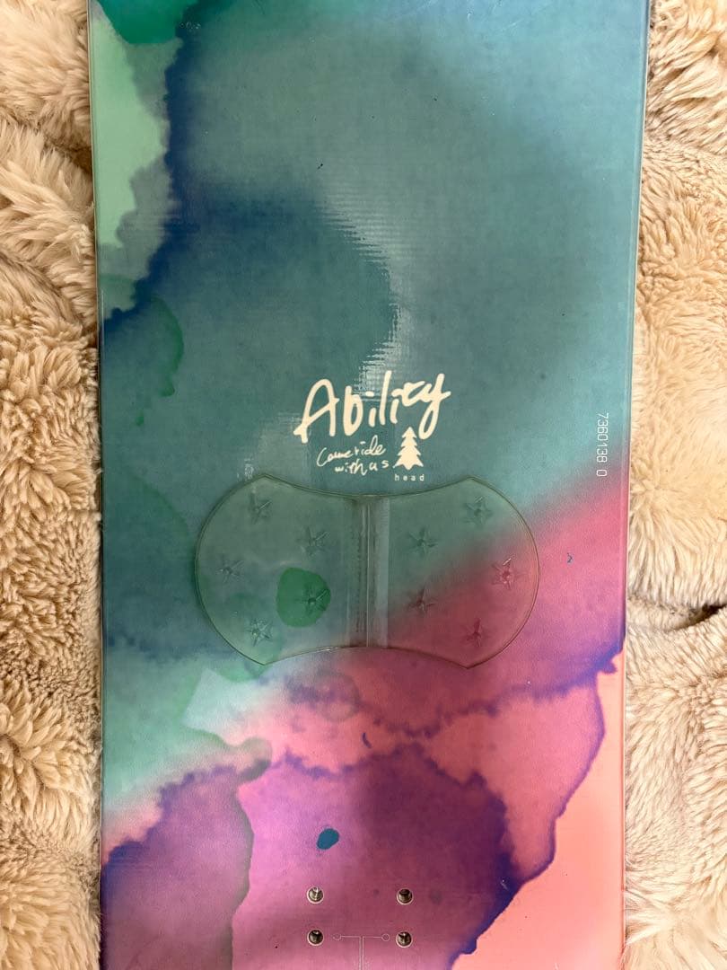 ワックス済 スノーボード 板 143cm head