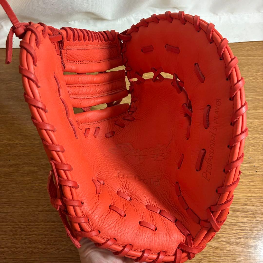 ハイゴールド スペシャルオーダー 一般軟式 ファーストミット 極美品