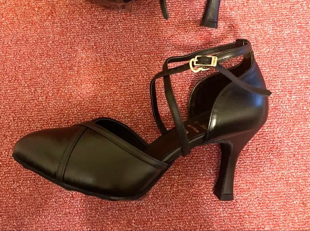 【新品】社交ダンス兼用シューズ　トップドリーム製22.5cm(表記230)