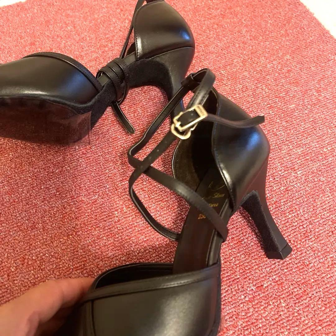 【新品】社交ダンス兼用シューズ　トップドリーム製22.5cm(表記230)