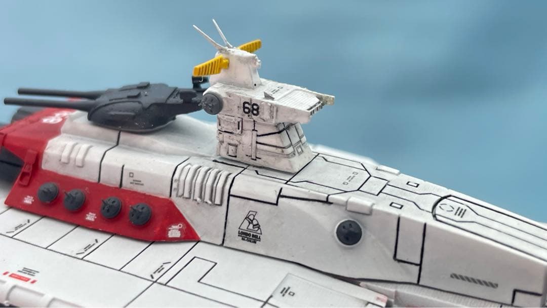 リバイバル上映記念　機動戦士ガンダム 逆襲のシャア　ラーカイラム　1/1700