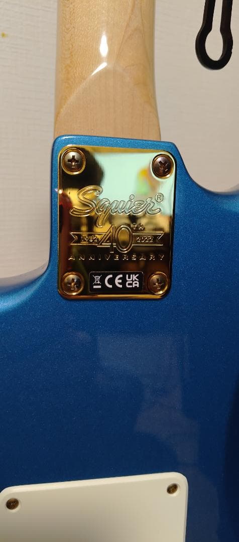 Squier ストラトキャスター　40周年モデル　Gold Edition