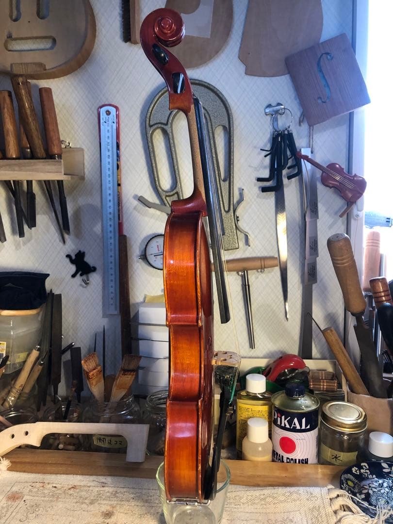 【駒&魂柱調整済】Suzuki分数バイオリンNo200 1/8 2006