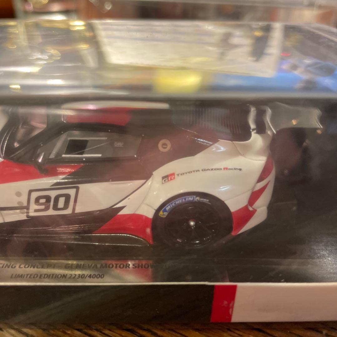 絶版　TOYOTA GR別注　1/43 GR スープラ レーシング コンセプト