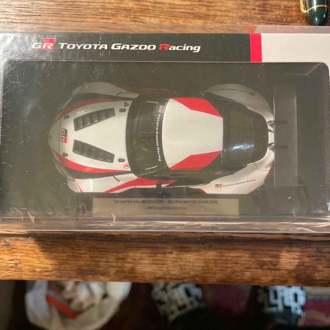 絶版　TOYOTA GR別注　1/43 GR スープラ レーシング コンセプト