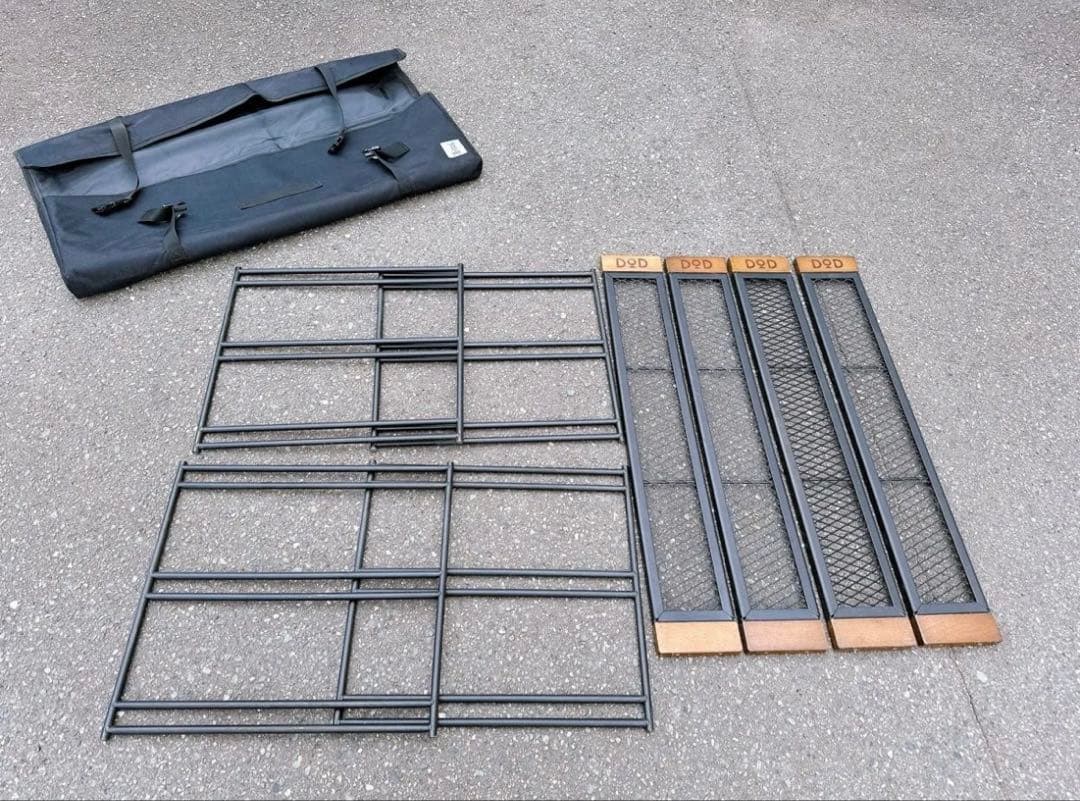 DoD テキーラテーブル　4枚4本セット　追加購入品付き　収納袋付き