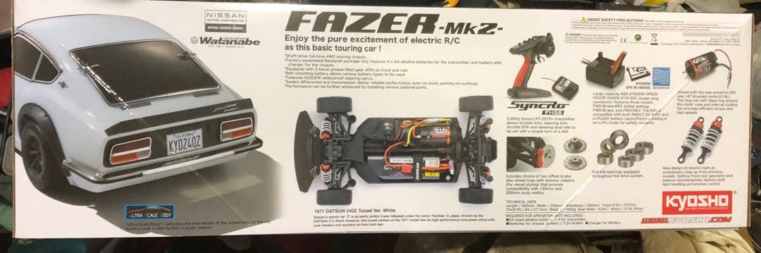 京商　フェアレディZ 塗装済RTR DATSUNダットサン240Z未開封品