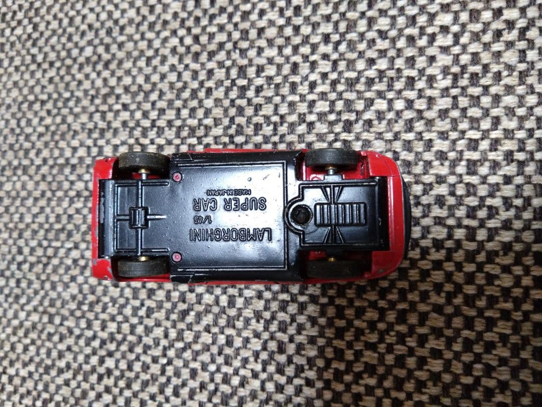 ミニカーセット 3台 赤と黄色