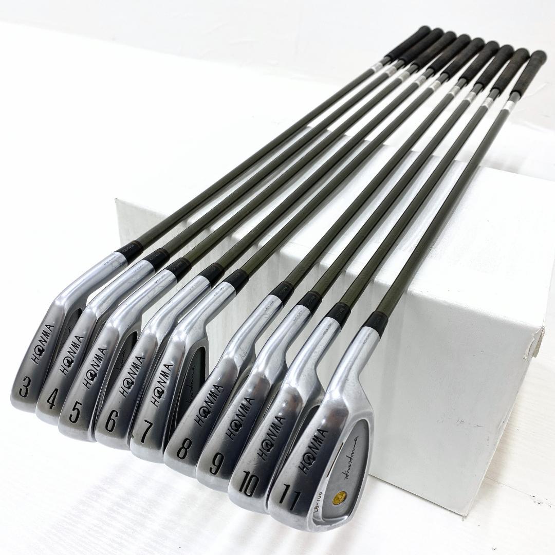 希少‼ HONMA LB-708 H&F 金モグラ アイアンセット 四ツ星 4S