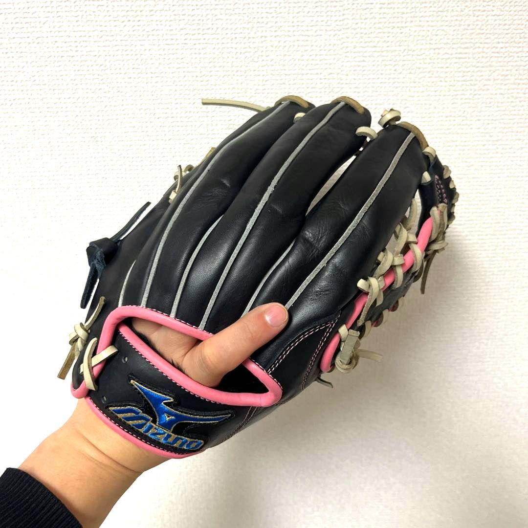852 ミズノ ビューリーグ 極美品 軟式 オールラウンド グローブ