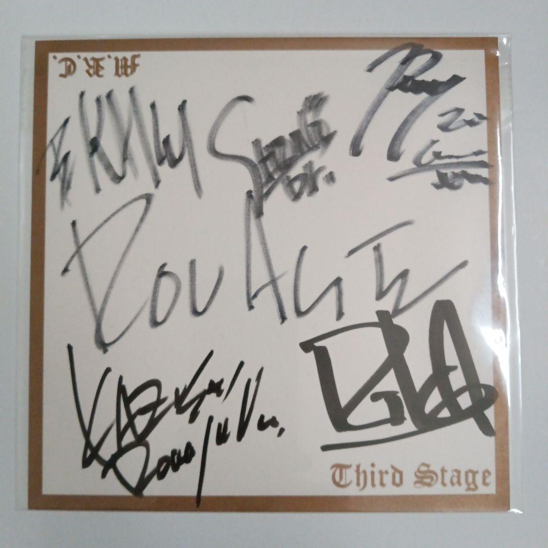 ROUAGE (ルアージュ)　直筆サイン 色紙