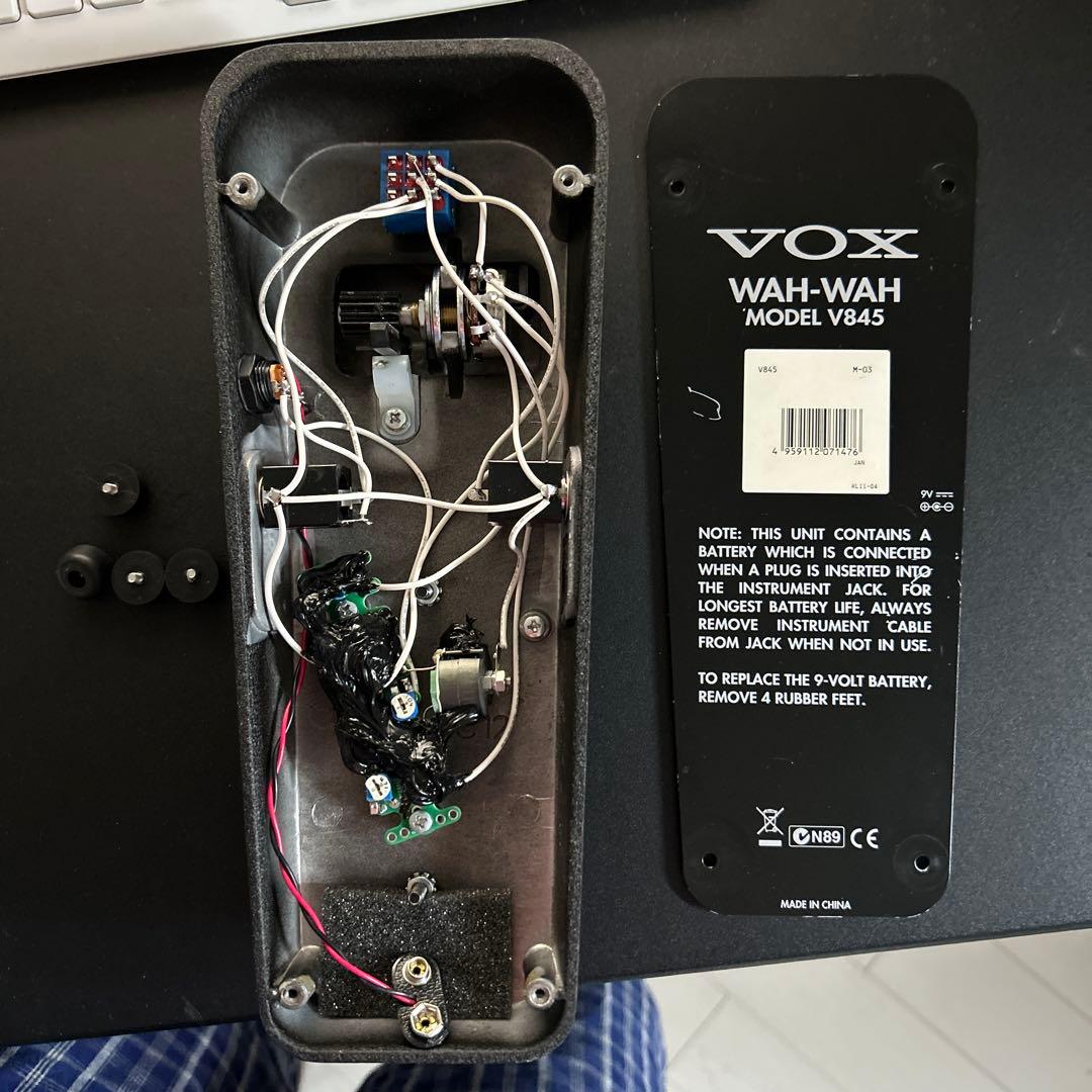 希少品ファンクおじさん製VOXワウペダルfunk ojisan V845wah