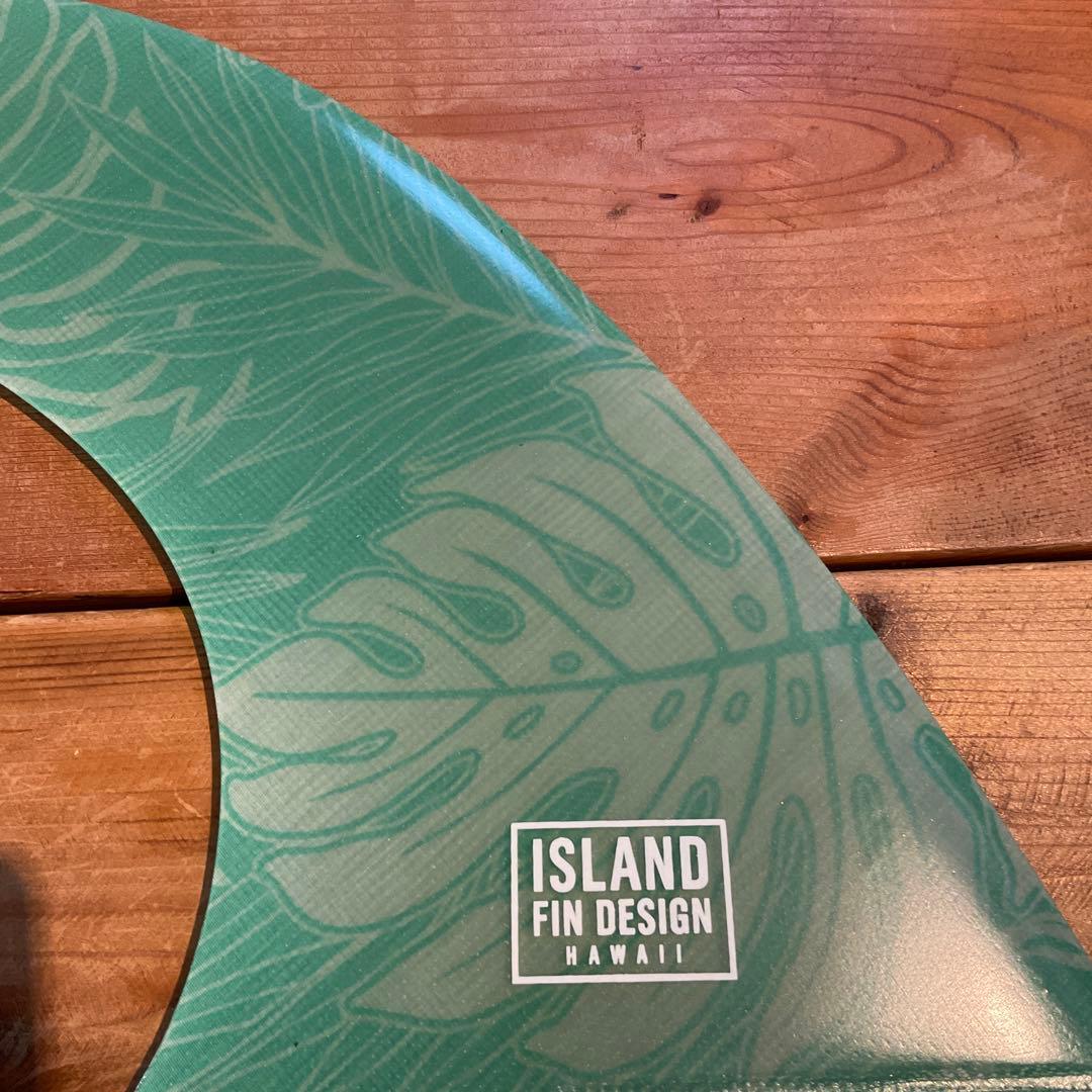 アイランドフィン　スライダー　ロングボード用フィン　ファブリックフィン