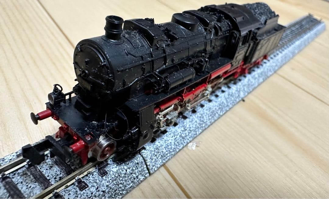 ドイツ製Nゲージ蒸気機関車　FLEISCHMANN piccolo 7161型