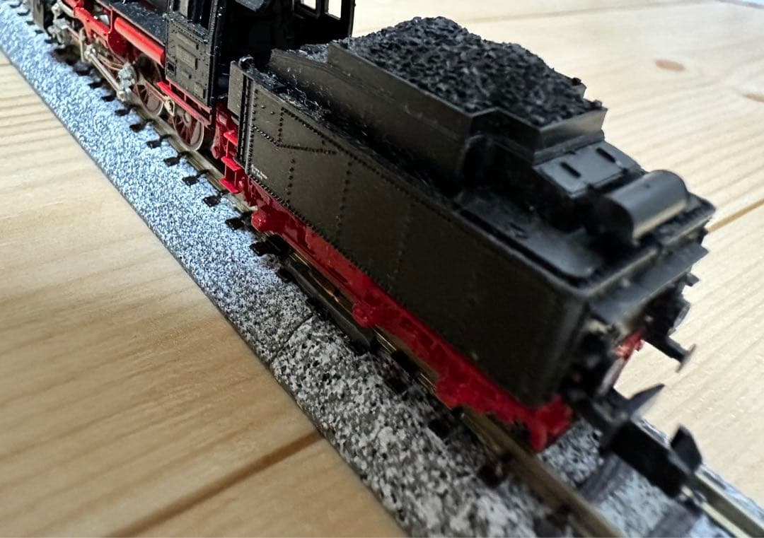 ドイツ製Nゲージ蒸気機関車　FLEISCHMANN piccolo 7161型