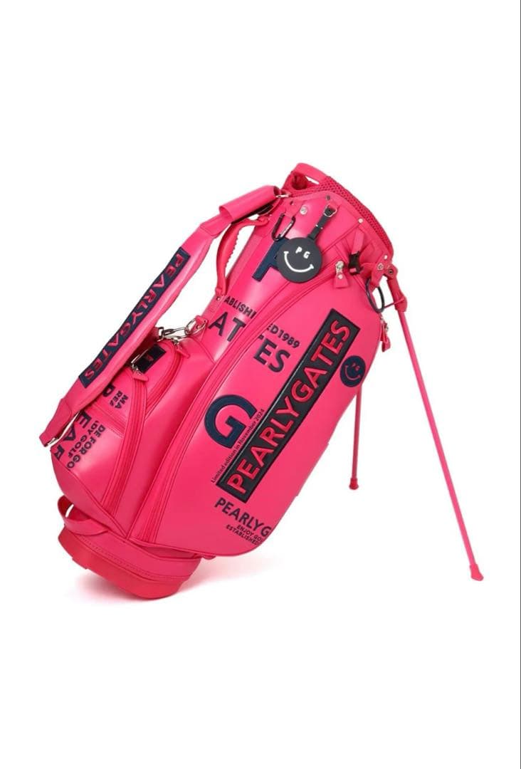 PEARLY GATES ピンク ゴルフバッグ