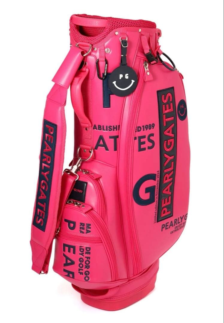 PEARLY GATES ピンク ゴルフバッグ