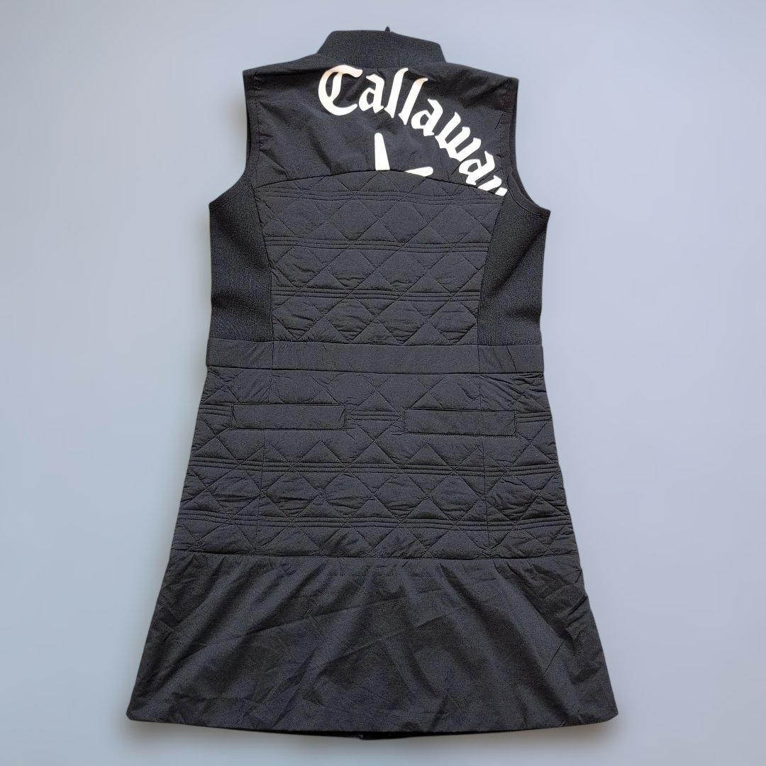 【未使用】キャロウェイゴルフ軽量ダウンワンピース　黒　M