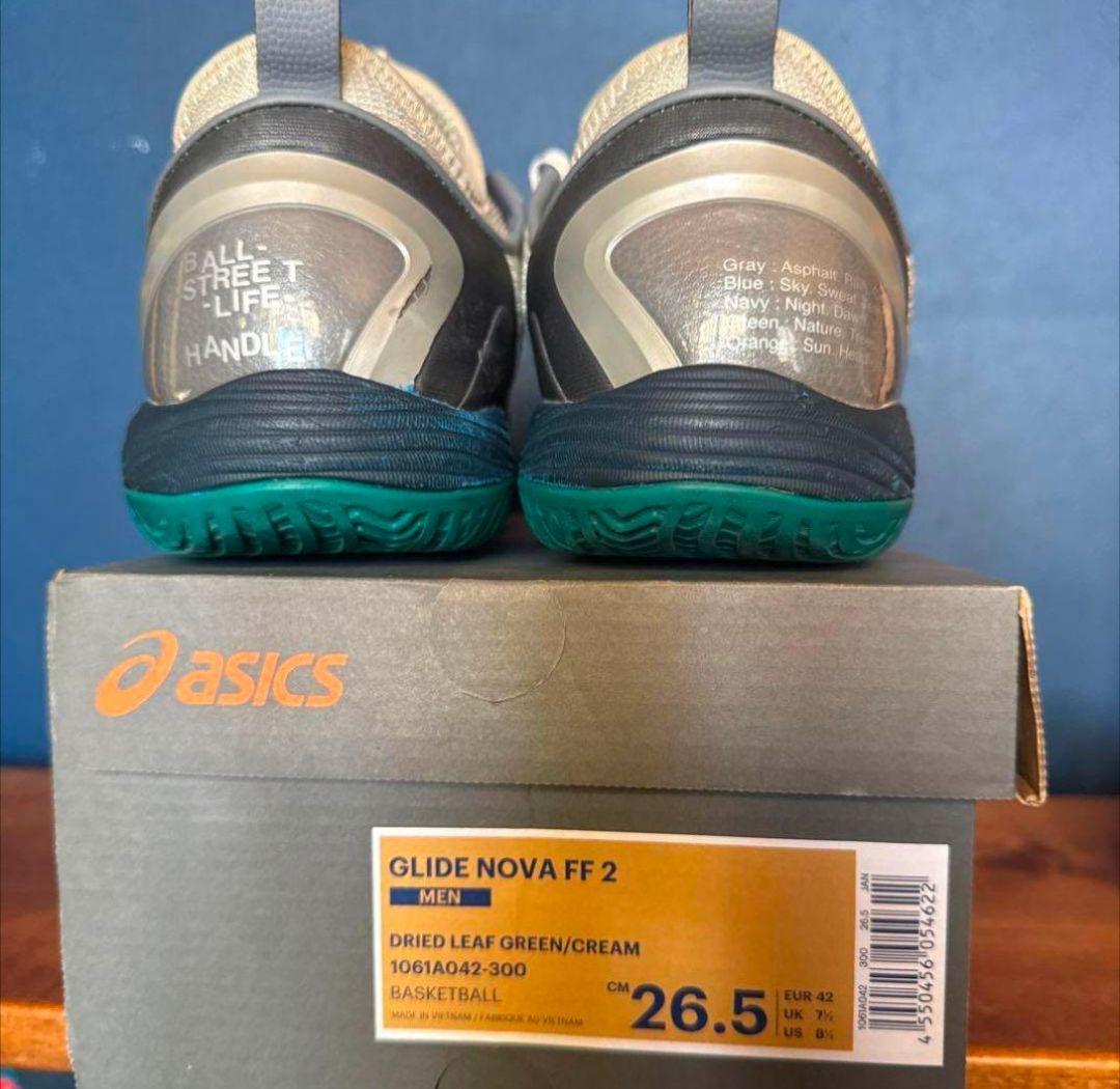 Asics×Ballaholic GLIDE NOVA FF2 26.5cm