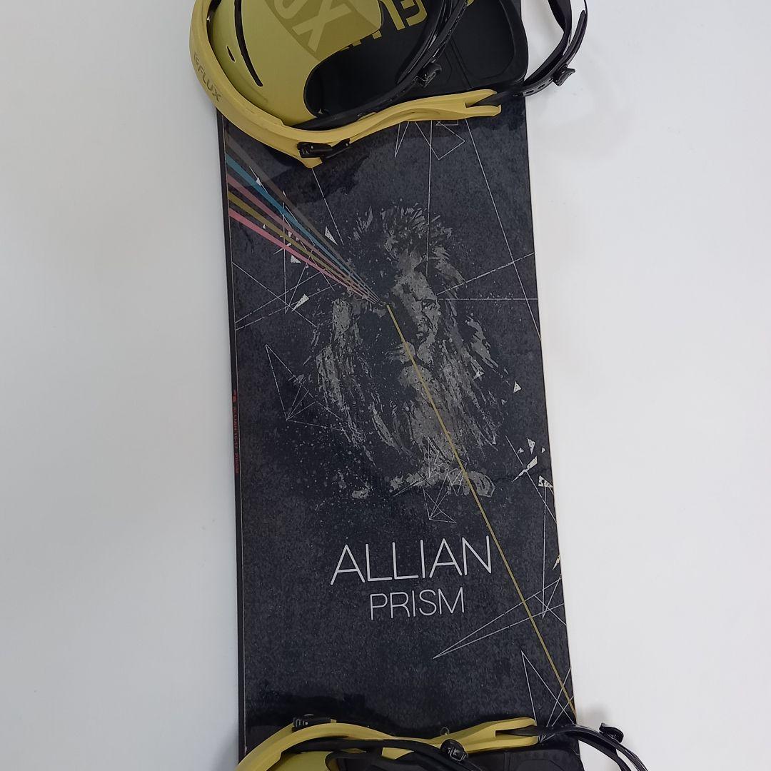 2点セットスノーボード ALLIAN PRISM 155 FLUX D/S