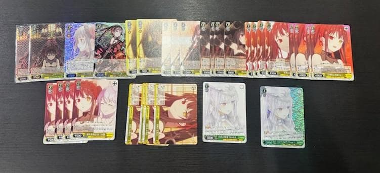 ヴァイスシュバルツ　デートアライブ　デアラ　デート・ア・ライブ　優良パーツ大量