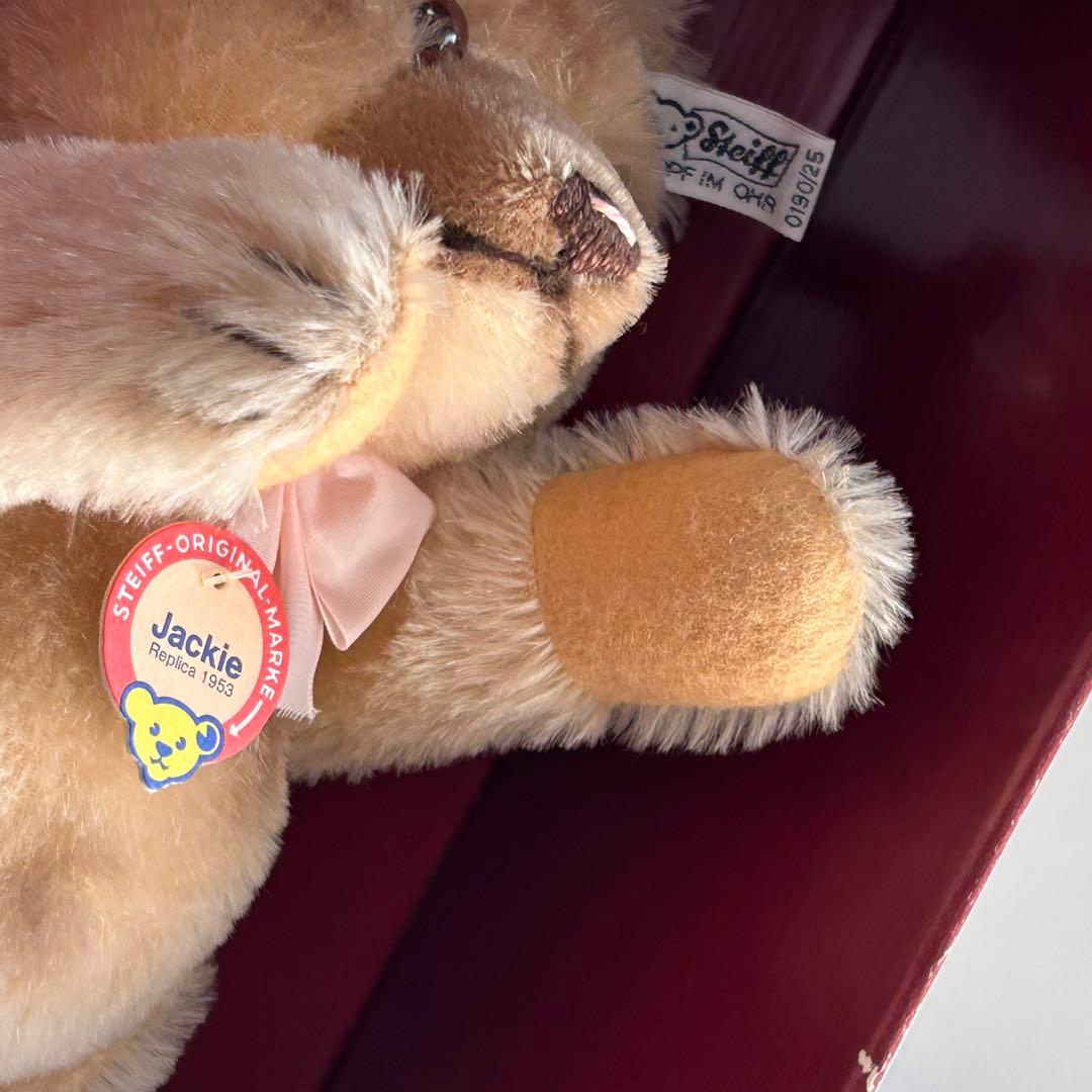 シュタイフ　ジャッキー　テディベア　25cm 1953年　レプリカ　限定品