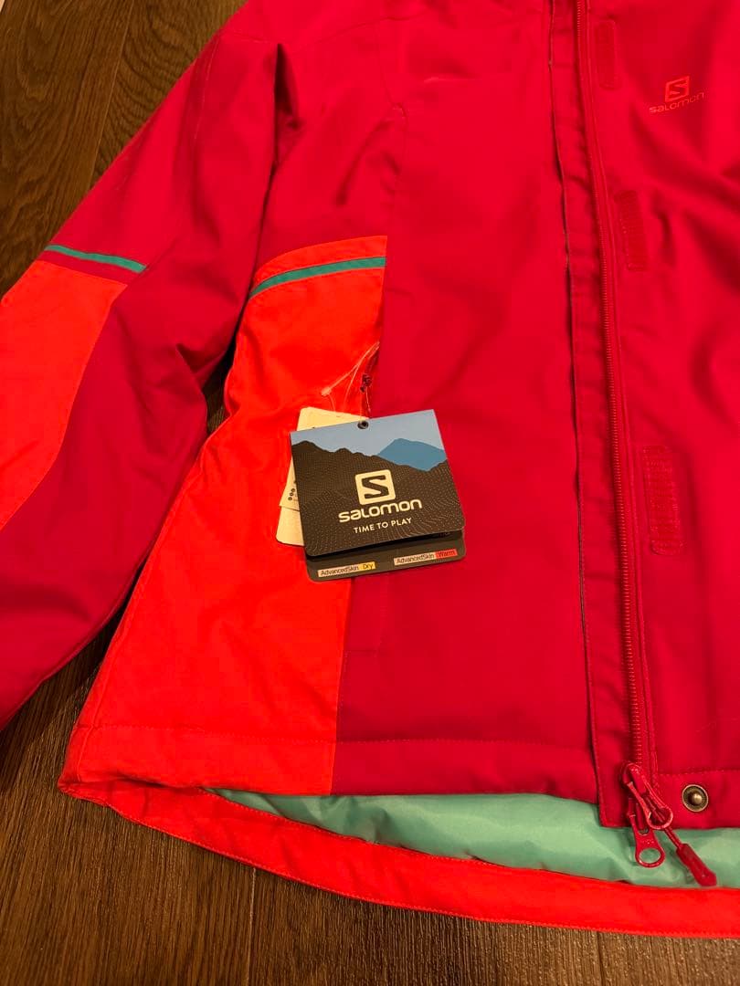 Salomon 女性用スキーウェア フード付き 新品