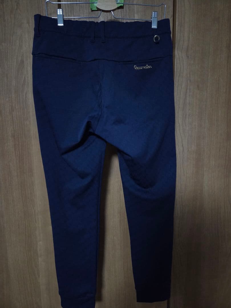 レザレクション GMジャガード セットアップ ネイビー L メンズ