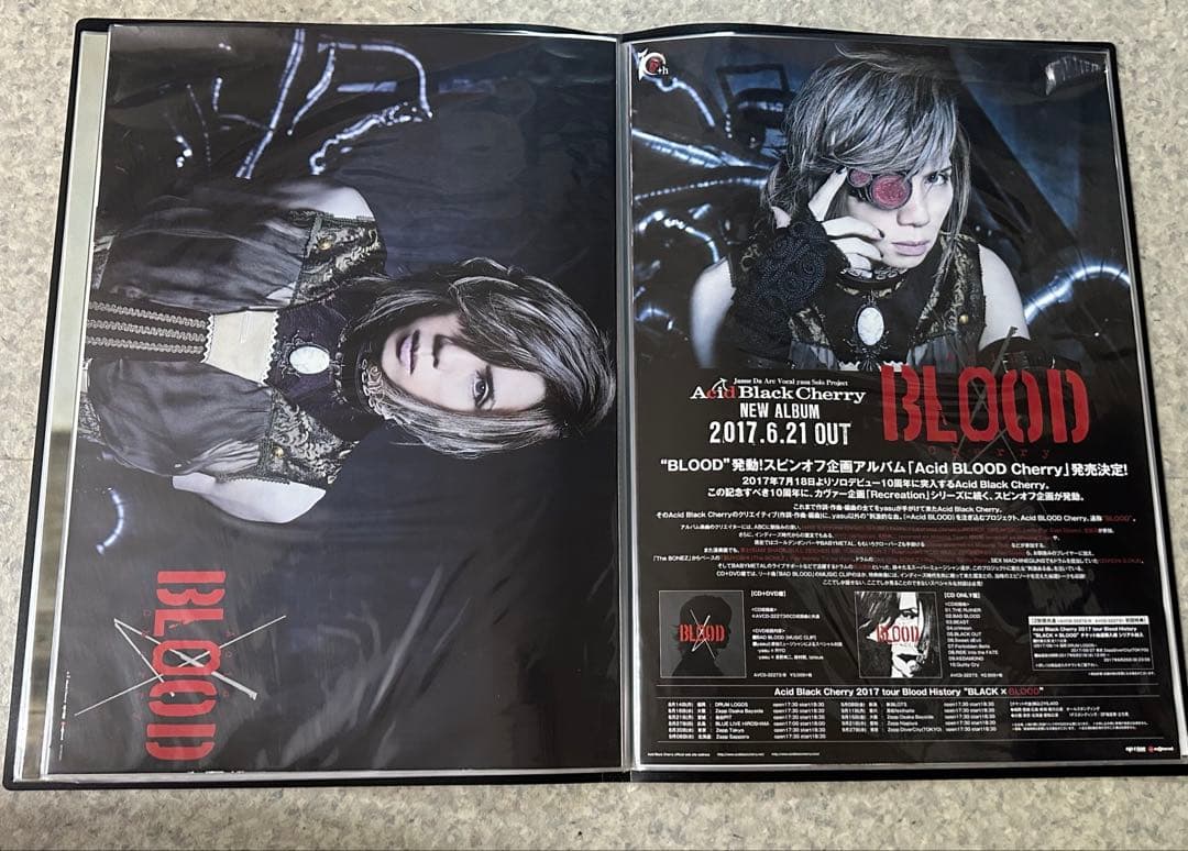 Acid Black Cherry ポスター　35種セット