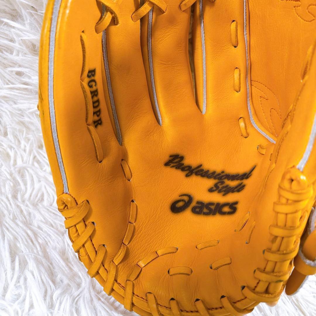 【希少☆美品☆左投げ】アシックス限定ダルビッシュ有モデル　軟式グローブ　野球