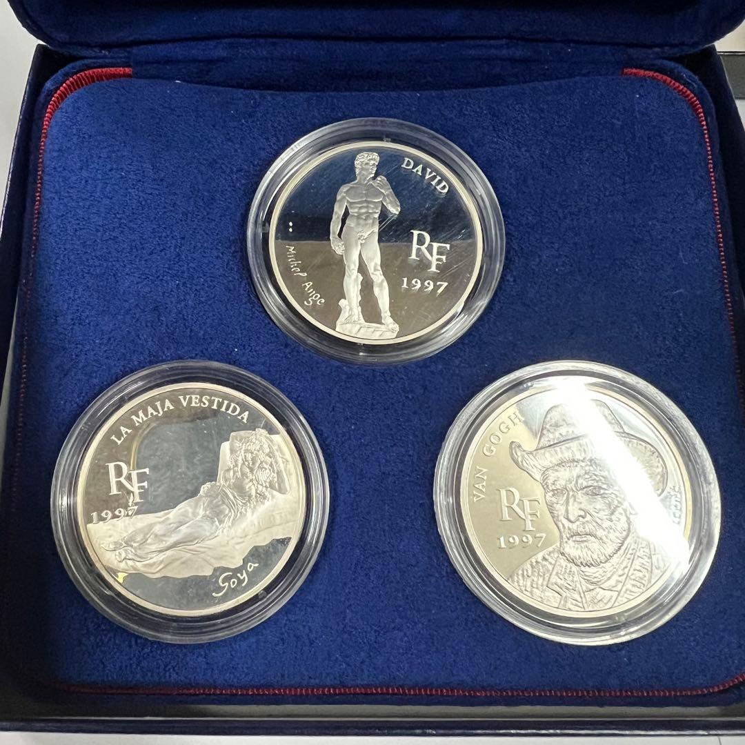 SV900 MONNAIE DE PARIS モネ・ド・パリ 銀貨 3枚セット