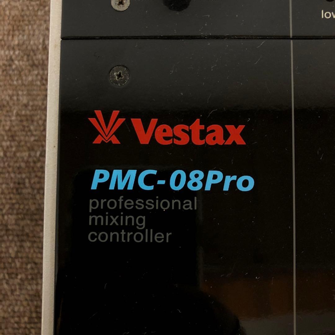 【美品】　Vestax PMC-08Pro ミキシングコントロール、DJミキサー