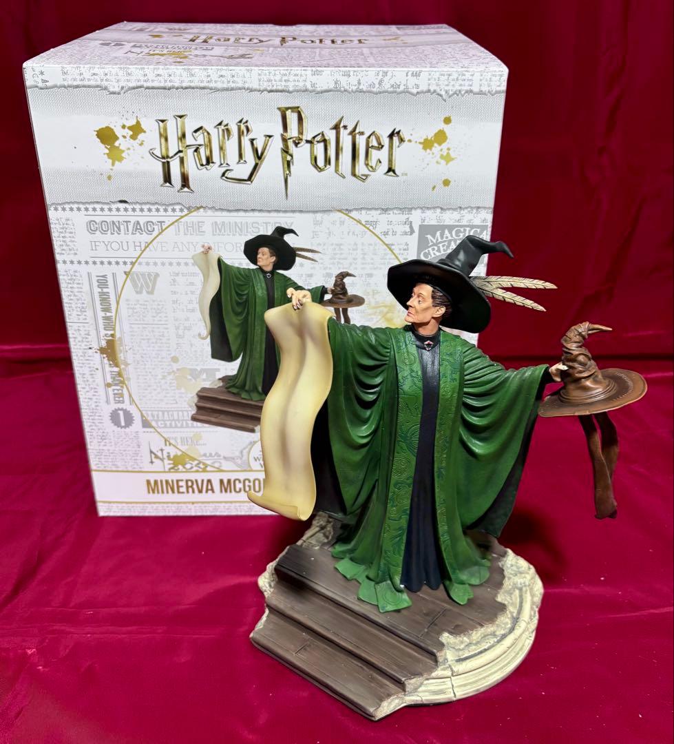 ハリーポッター　enesco マクゴナガル　エネスコ　組み分け帽子　フィギュア