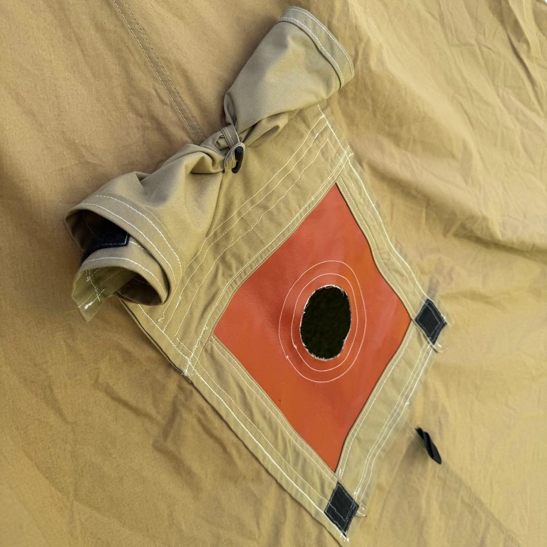 テンマクデザイン パンダTC 煙突ポート加工 カスタム