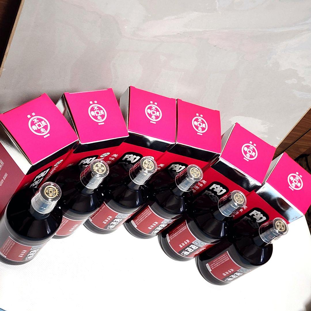 陶陶酒1000ml×6本セット　アルコール分12%銀印　滋養保健酒　新品未開封品