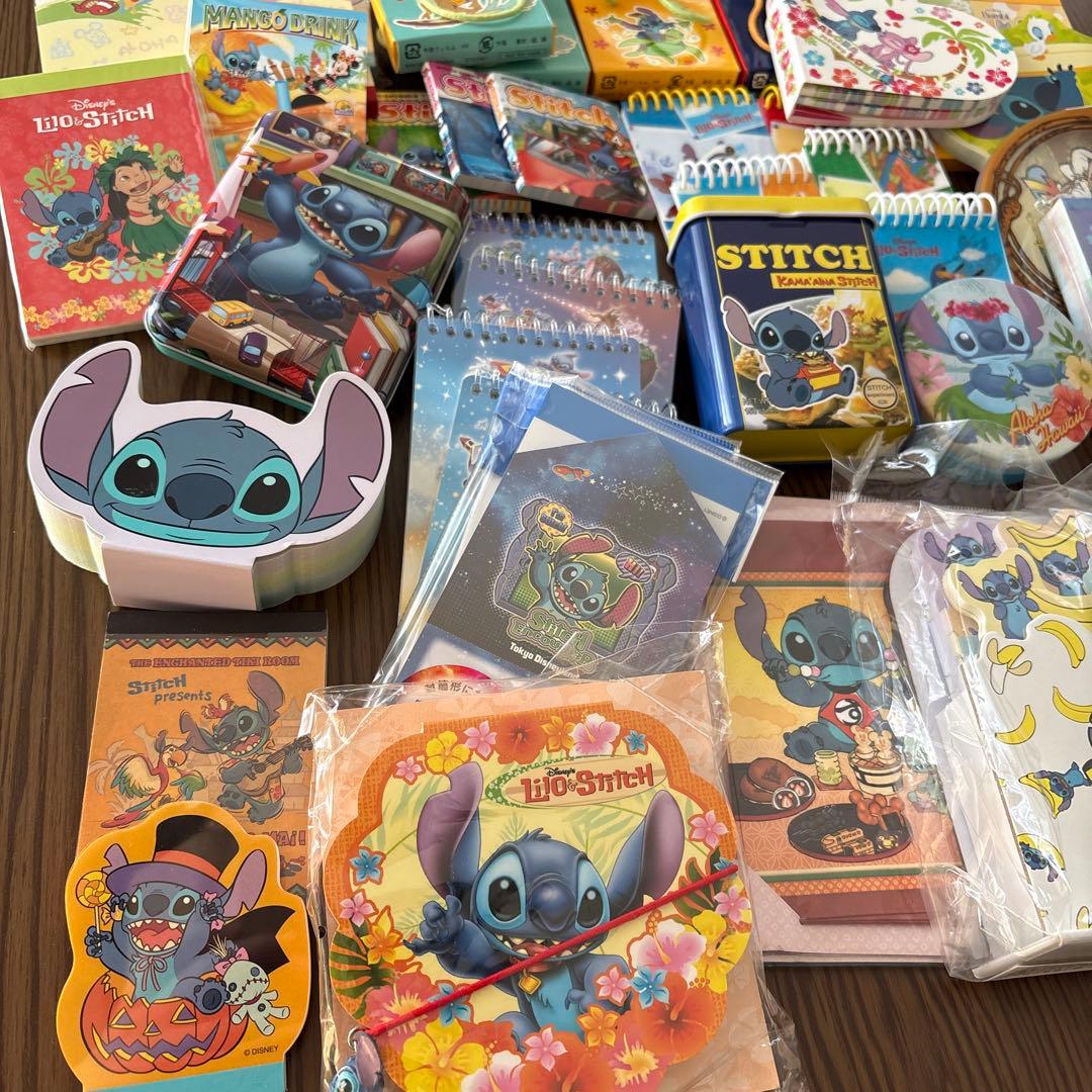 【週末セール】【新品中古】ディズニー　スティッチ　メモ　まとめ売り
