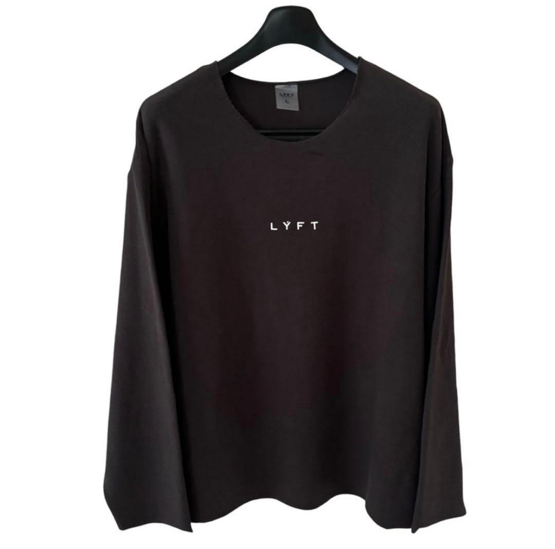 LÝFT リフト KNIT LIKE LOOSE SWEAT LONGSHIRT