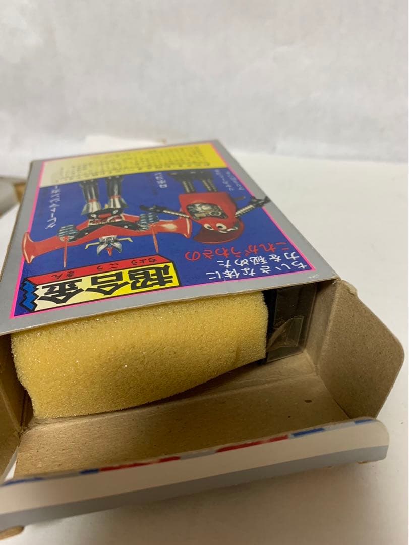 ⚠️デッドストック　当時物　スーパーロボット　マッハバロン　超合金　ポピニカ