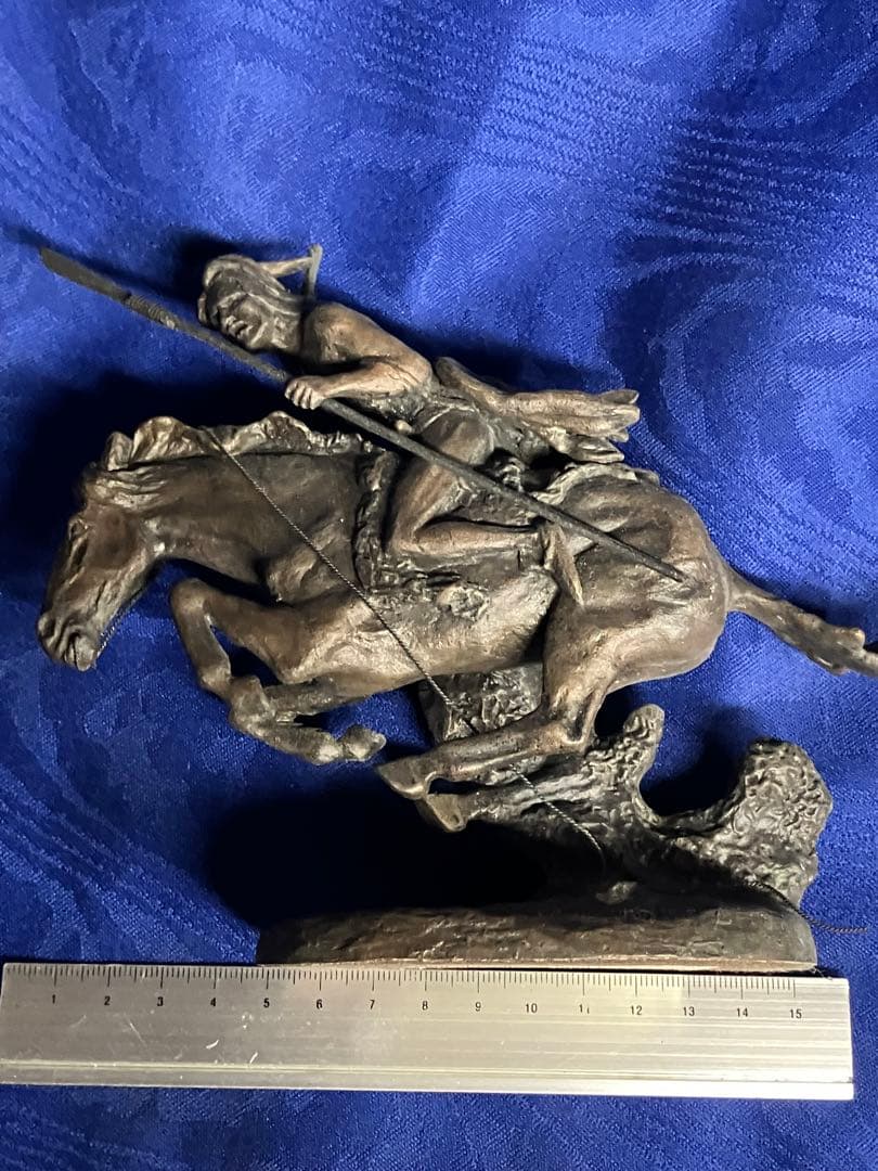 The Cheyenne 騎馬像 フレデリックレミントン