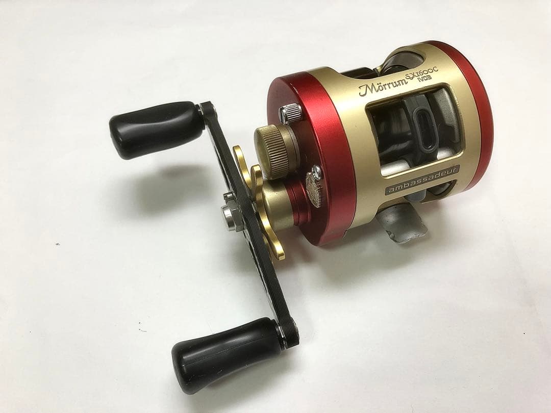 モラムSX1600C AE74 レッド ベイトフィネススプール